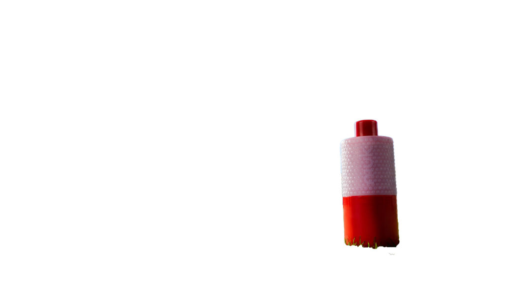 Roll-on NIUK Sport — coloris rouge, posé dans l'herbe